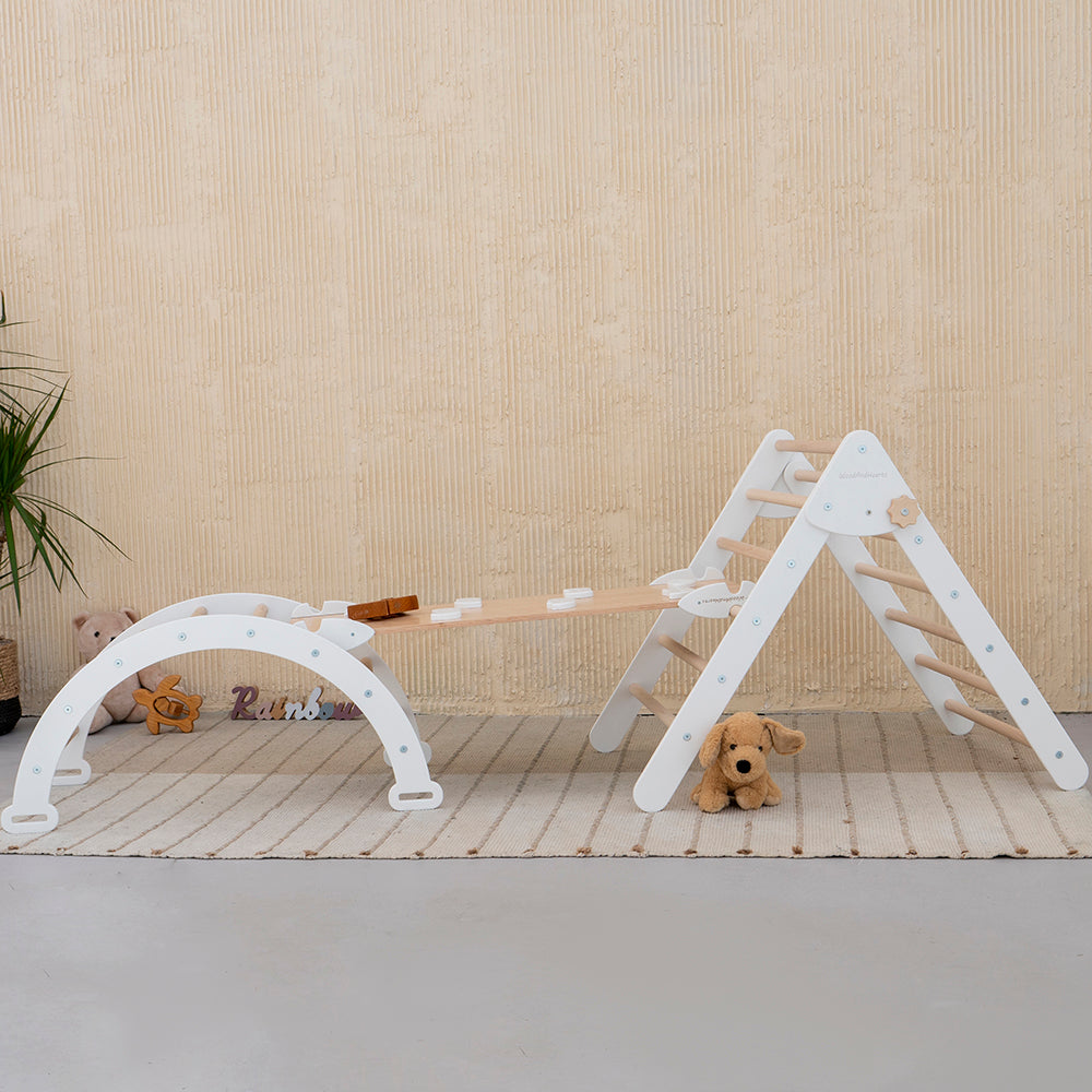 Woodandhearts Montessori Climbing Set of 3