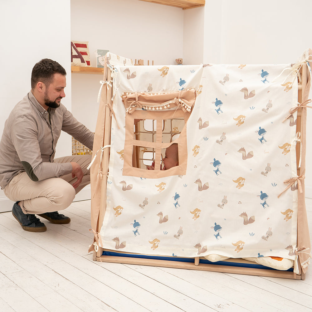 Woodandhearts Indoor Jungle Gym