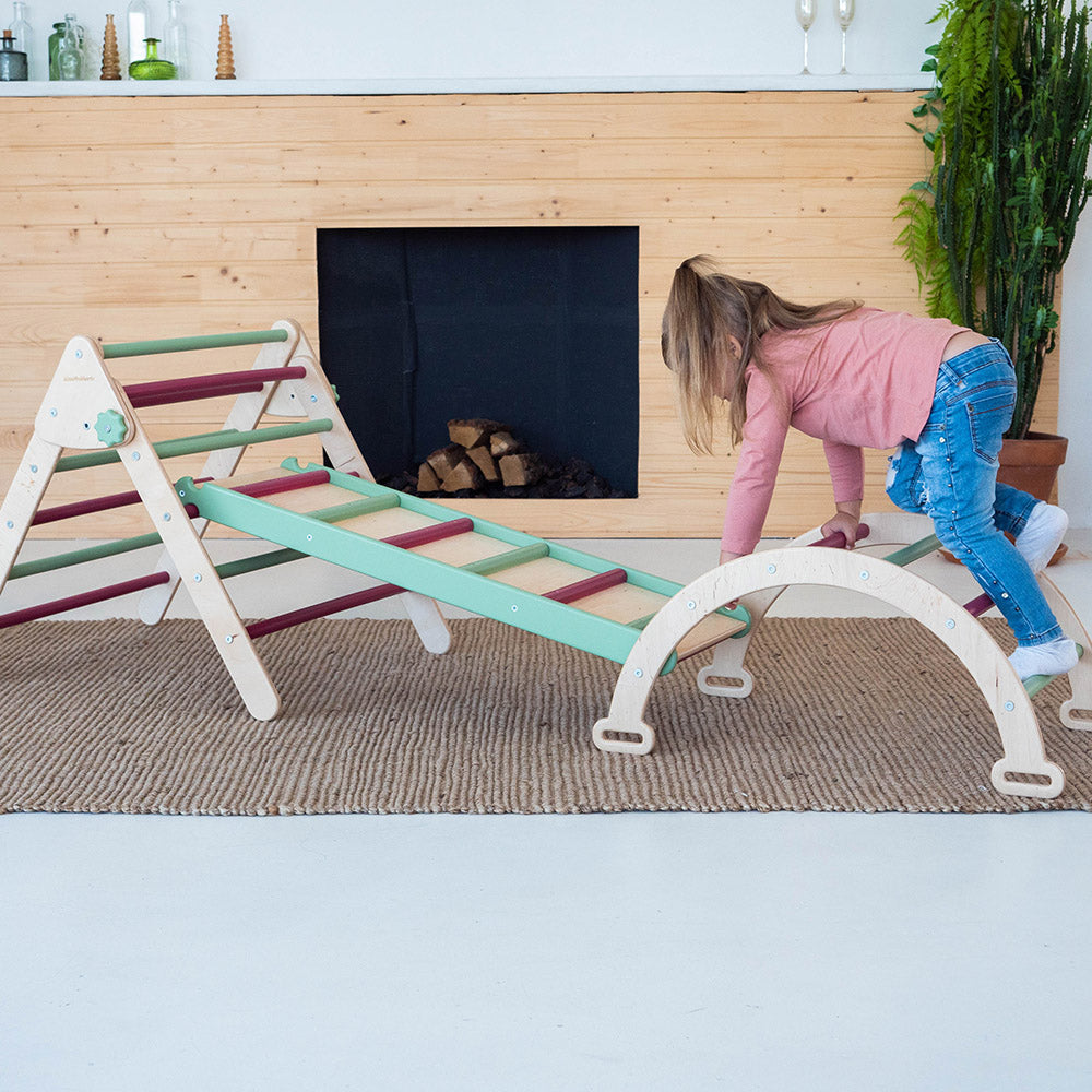 Woodandhearts Montessori Climbing Set of 3