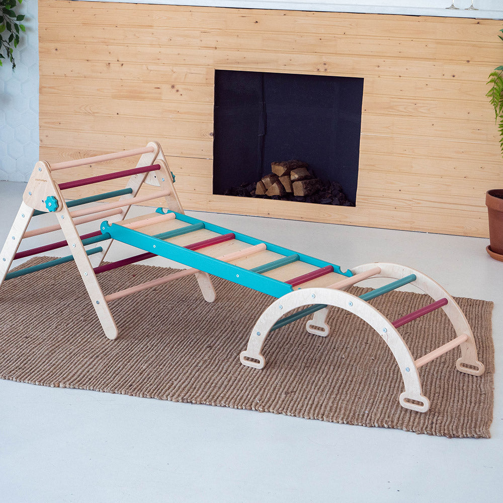 Woodandhearts Montessori Climbing Set of 3