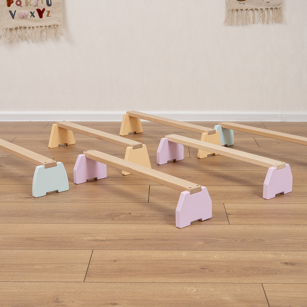Woodandhearts Balance Beam Set