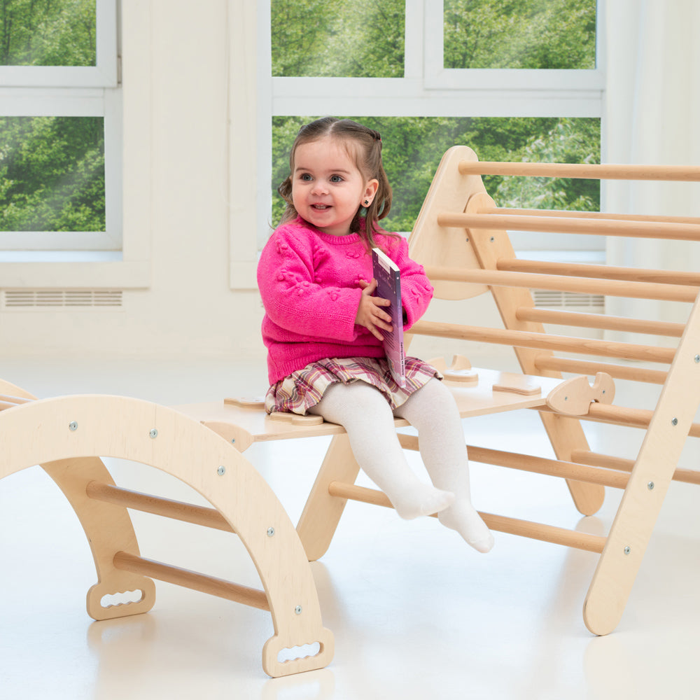 Woodandhearts Montessori Climbing Set of 3