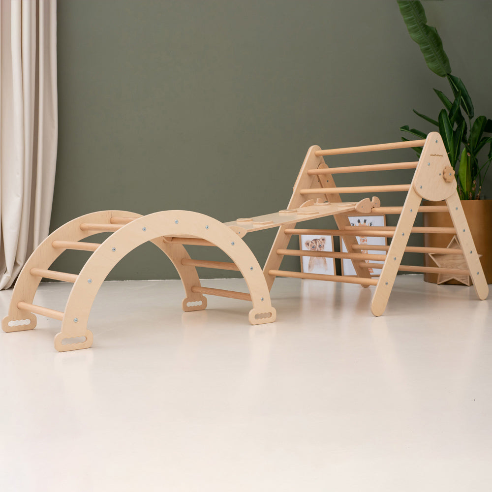 Woodandhearts Montessori Climbing Set of 3