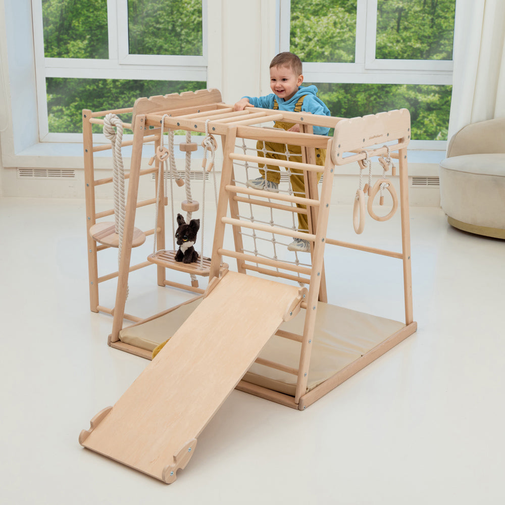 Woodandhearts Indoor Jungle Gym