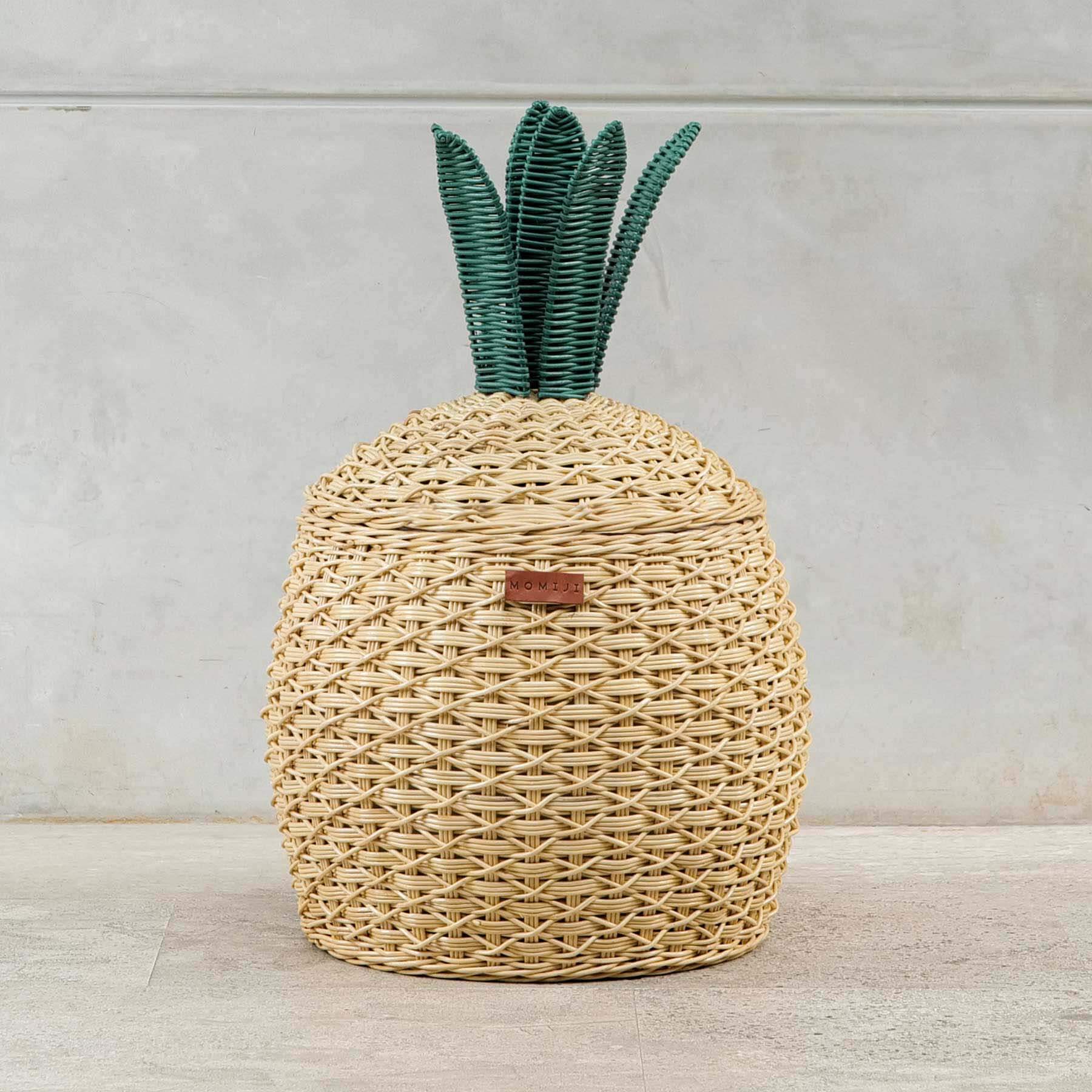 MOMIJI Pineapple Rattan Storage Basket Natural - Medium MOMIJI US LLC