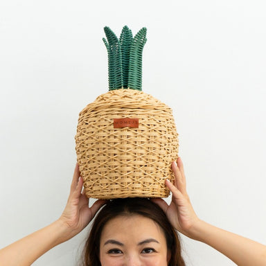 MOMIJI Pineapple Rattan Storage Basket Natural - Small MOMIJI US LLC