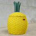 MOMIJI Pineapple Rattan Storage Basket Yellow - Medium MOMIJI US LLC