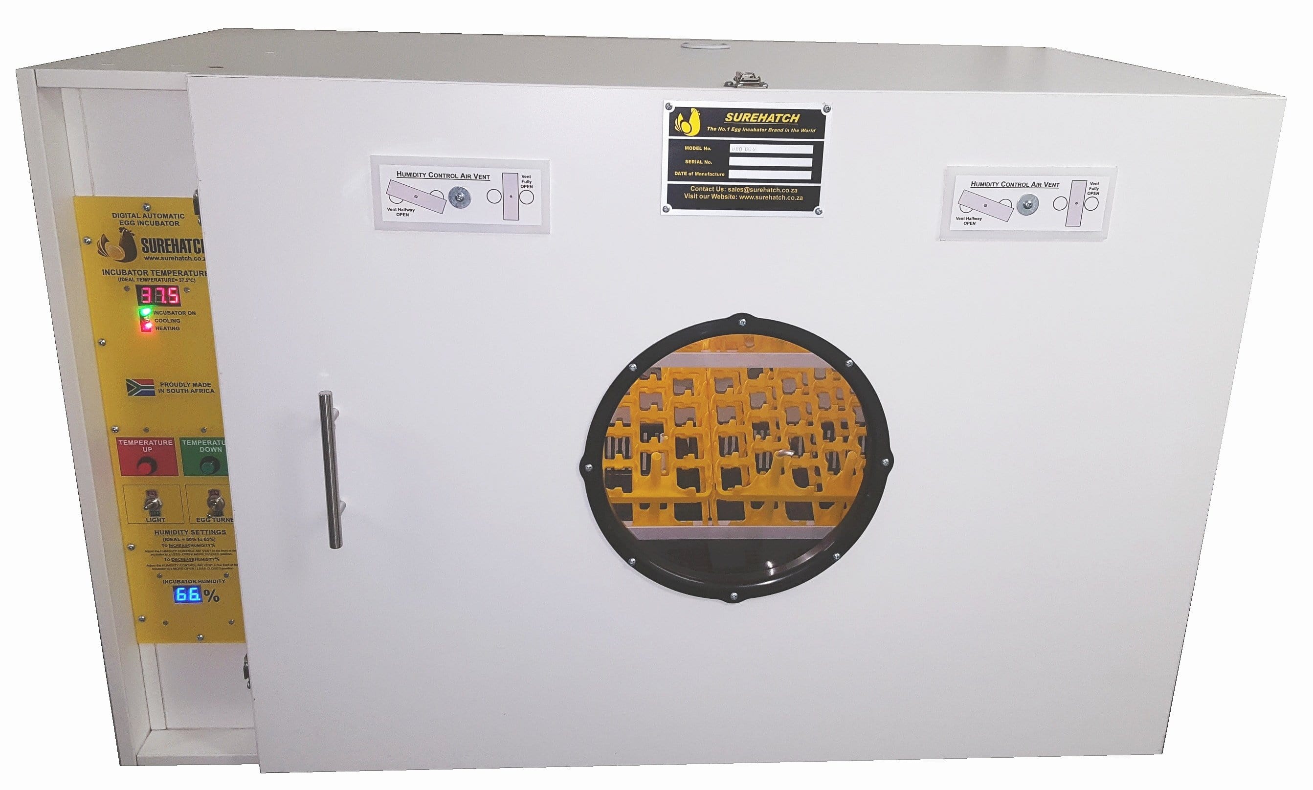 Surehatch SH680 Automatic Digital Egg Incubator and Hatcher