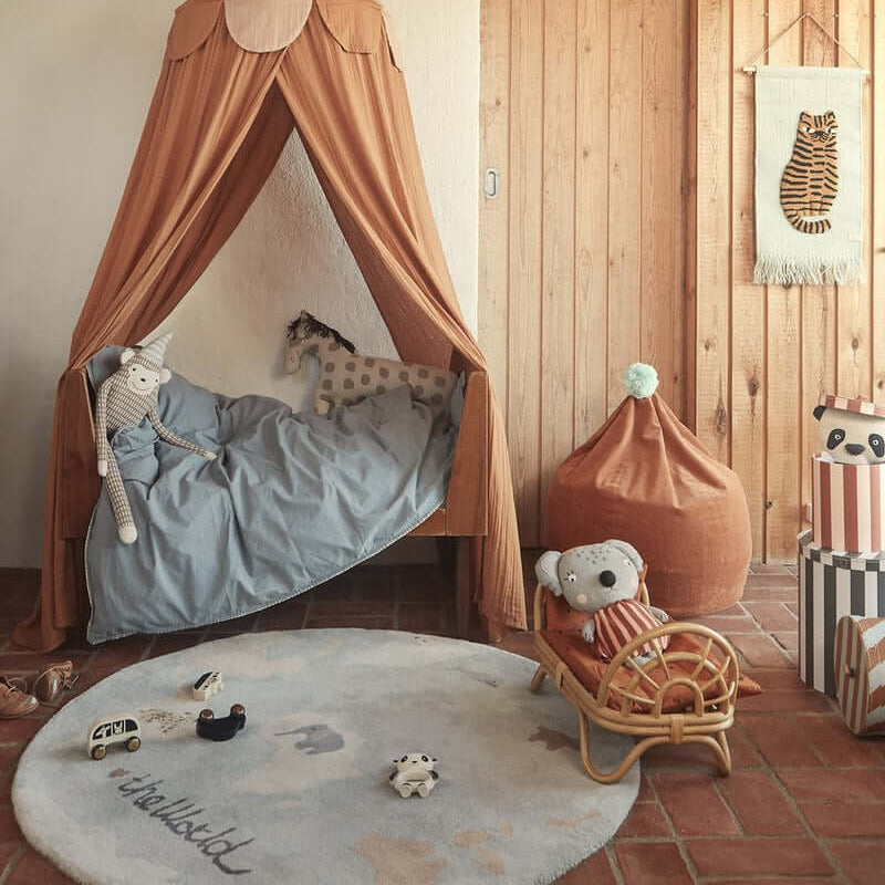 OYOY The World Tufted Kids Rug in Room