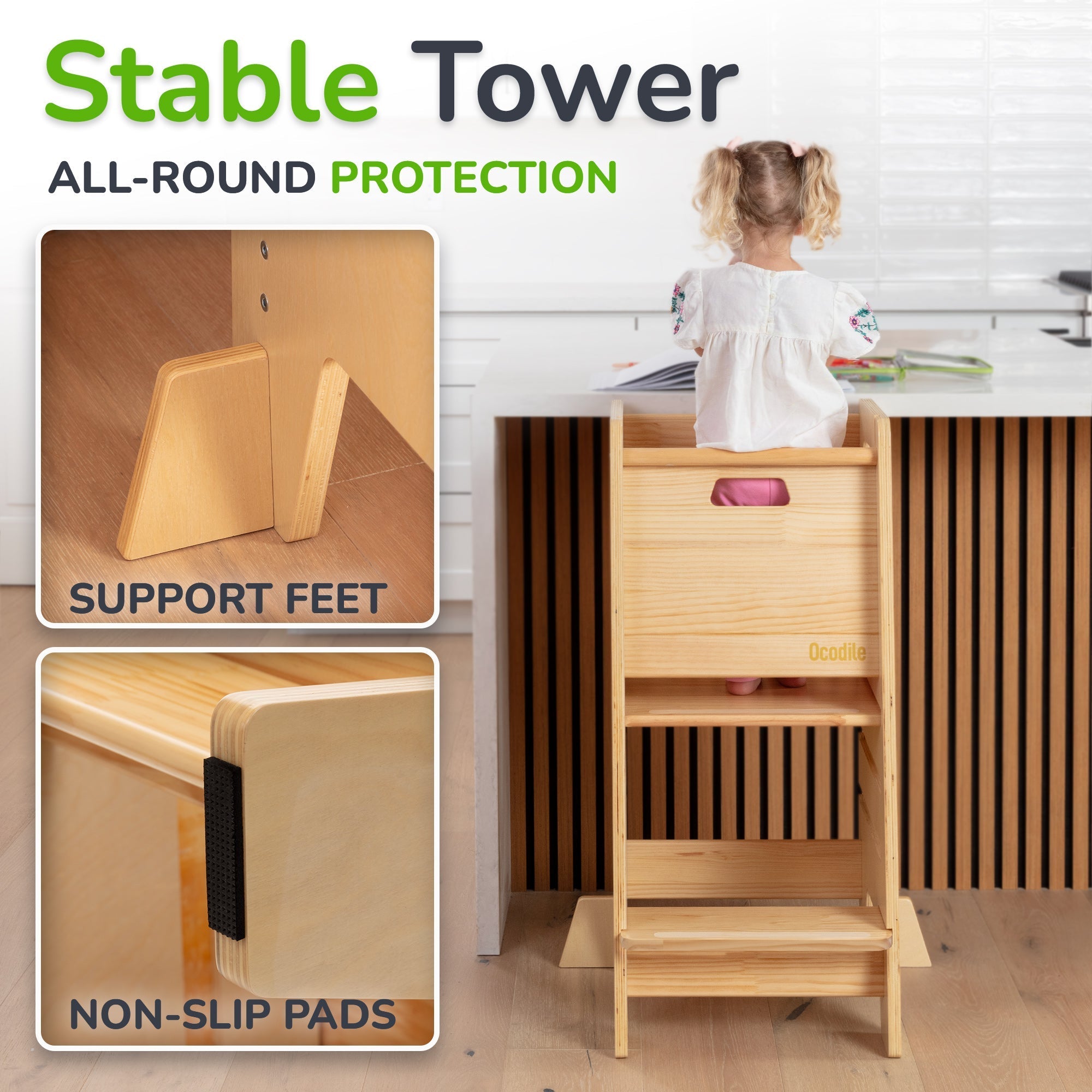 Ocodile Standing Tower with Door Ocodile.com
