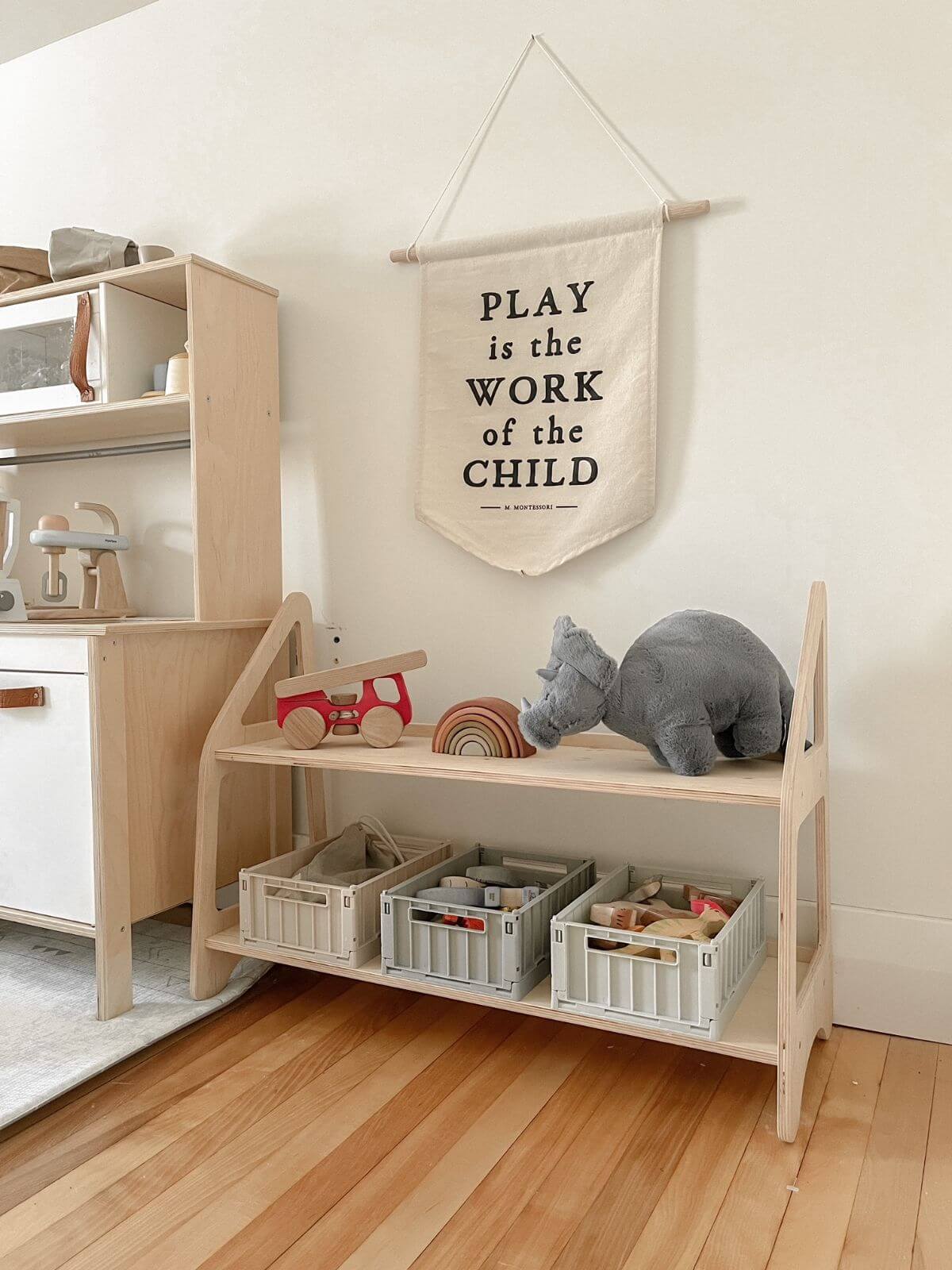 Montessori Toy Shelf