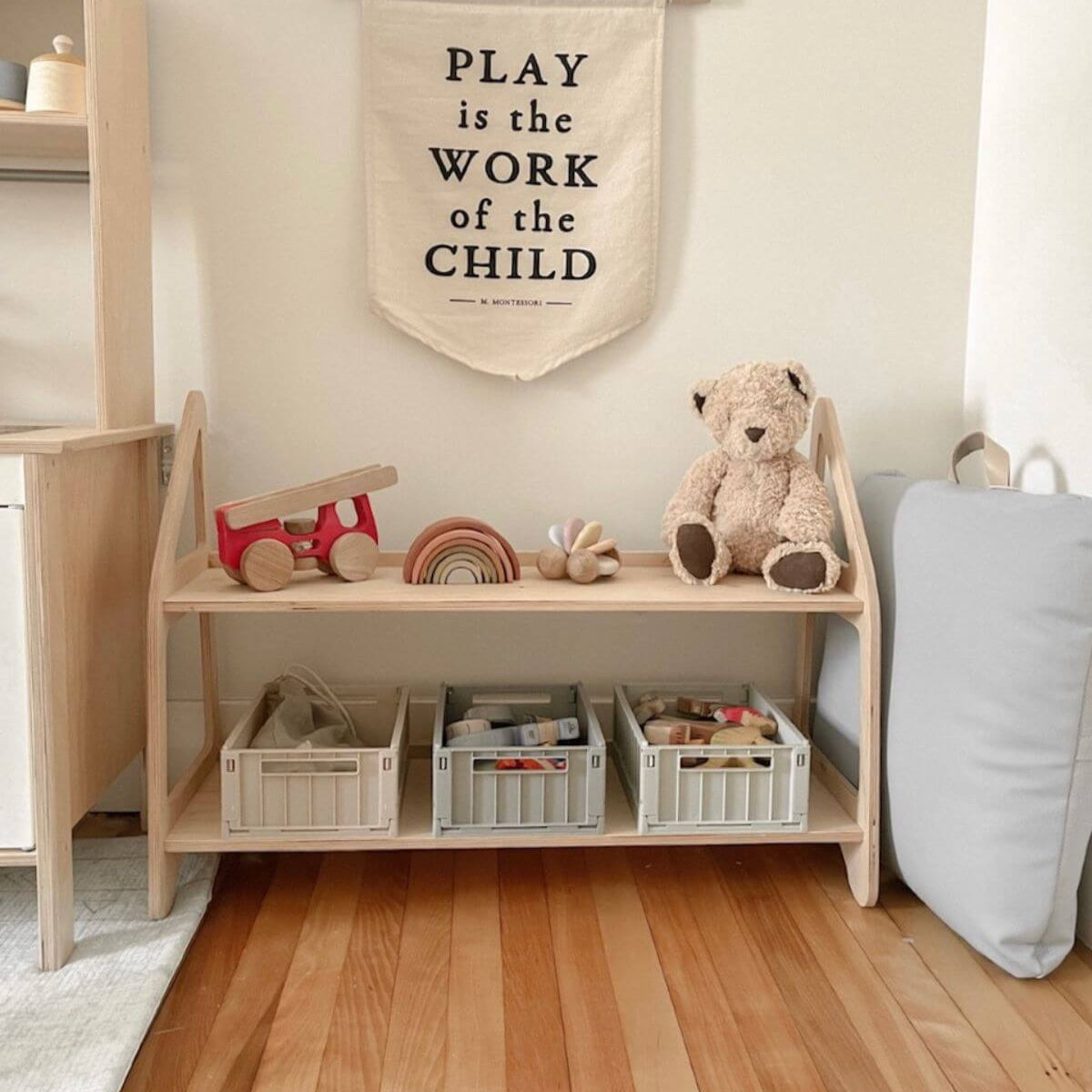Enjoy the Wood Toddler Playroom Set