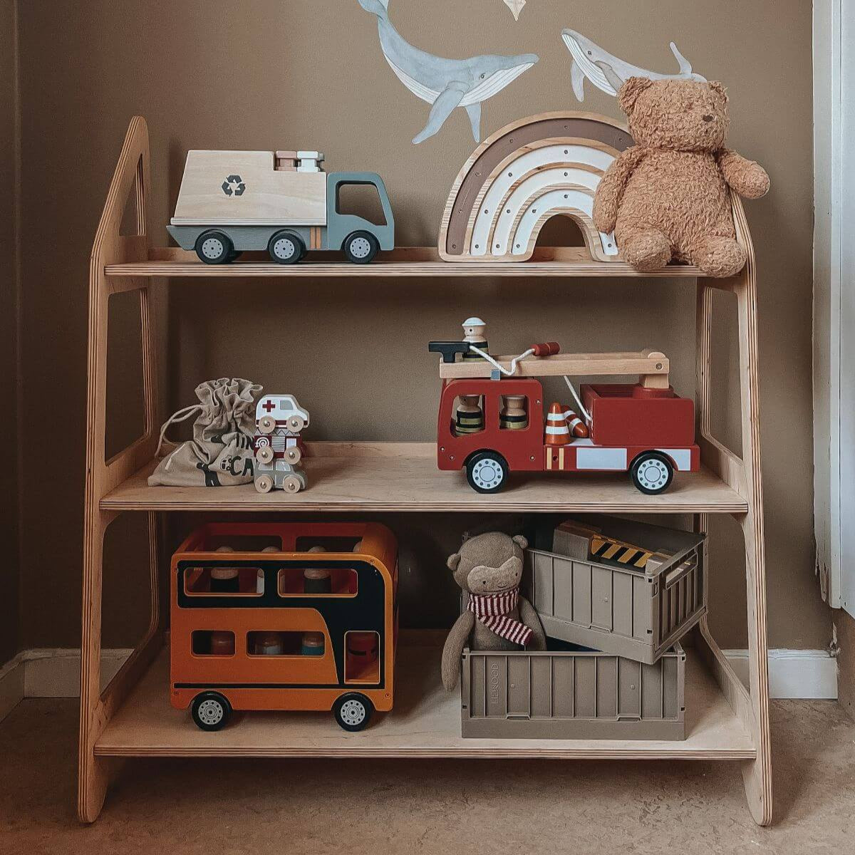 Enjoy the Wood Playroom Organization Furniture