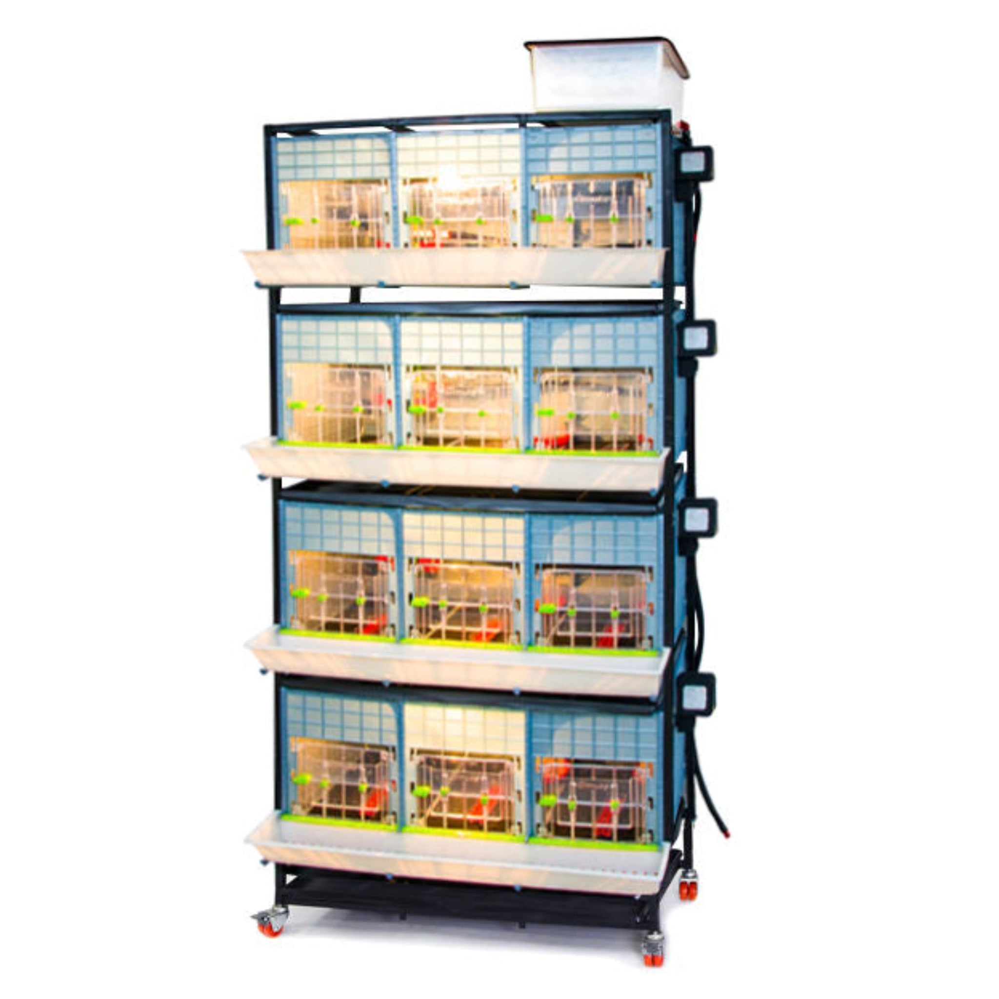 Hatching Time CB40-03-4K Chick Brooder - 4 Layer H: 15"