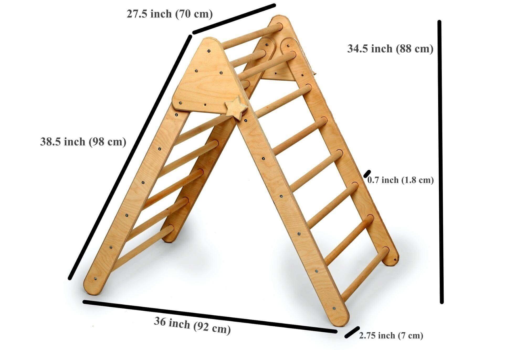 Foldable Climbing Triangle with Ramp