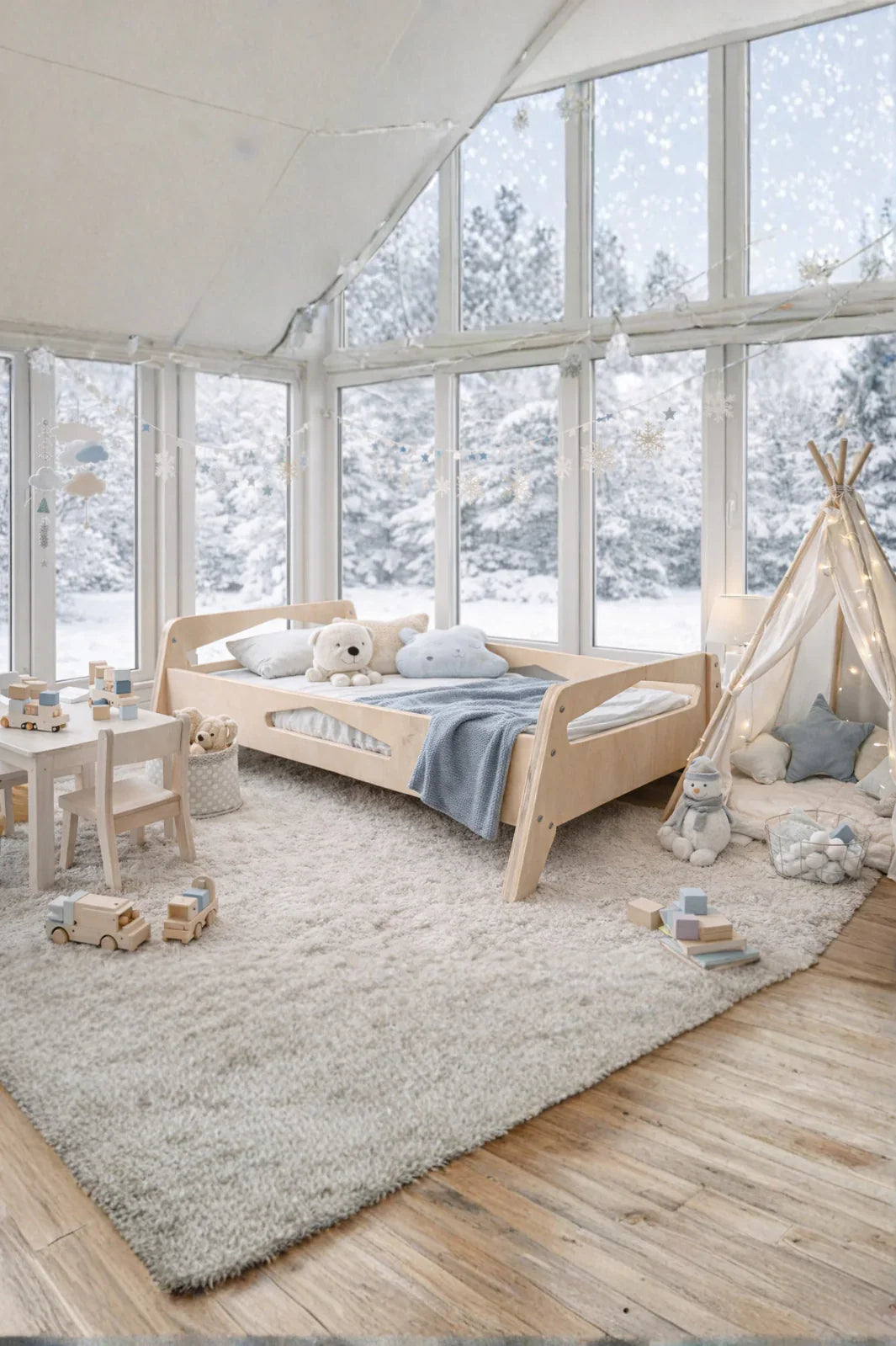 Diamond Lamin Montessori Toddler Bed