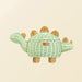 MOMIJI Dinosaur Rattan Storage Basket Mint Green - Medium MOMIJI US LLC