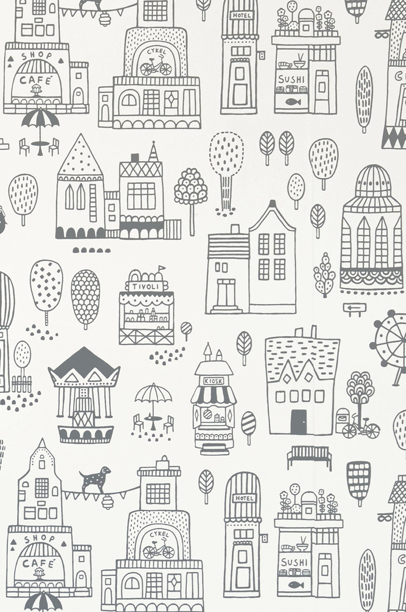 Small Town wallpaper by Majvillan