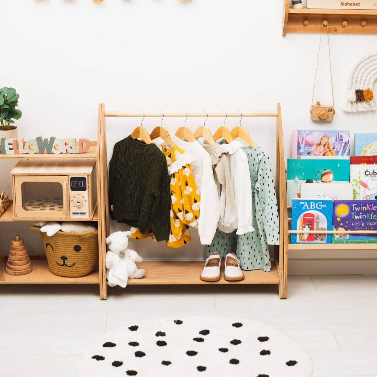 Enjoy the Wood Toddler Playroom Set