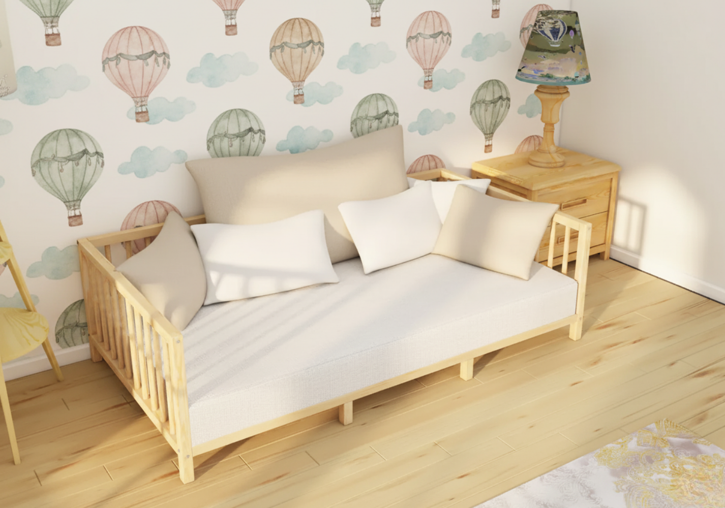 Leova - Montessori Low Bed, Daybed, Couch & Chaise Longue