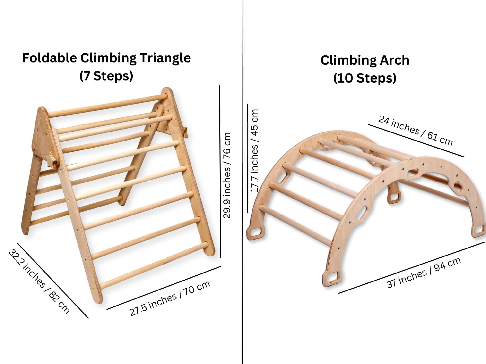 Kidodido Montessori Climbing Set 5 Pieces | Indoor Playset