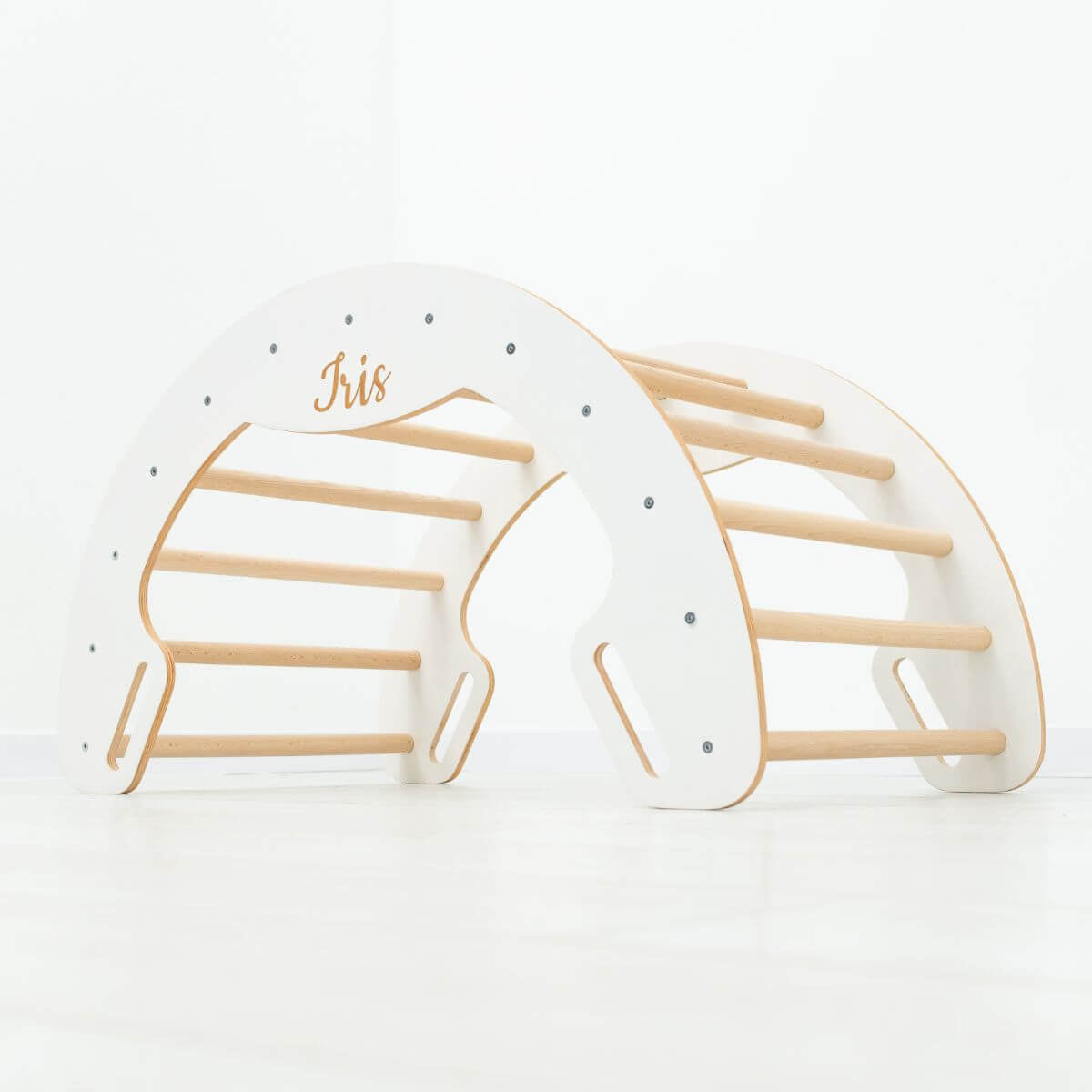 Enjoy the Wood 3 in 1 Pikler Triangle Set: Pikler Triangle + Arch + Ladder