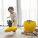 MOMIJI Pineapple Rattan Storage Basket Yellow - Medium MOMIJI US LLC