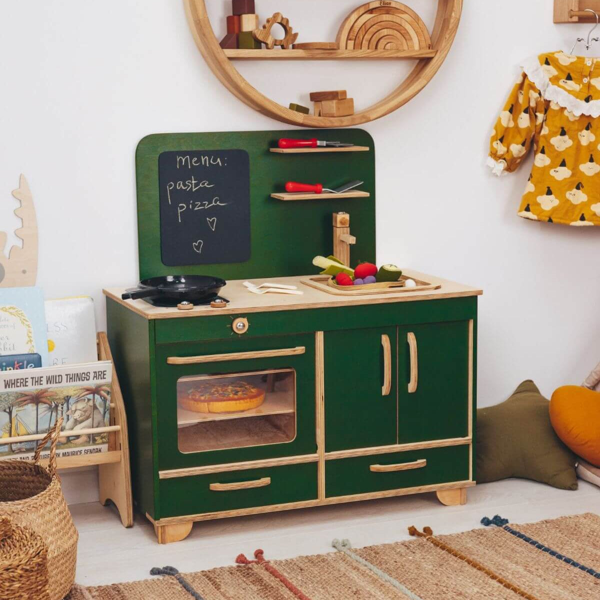 Enjoy the Wood Wooden Play Kitchen