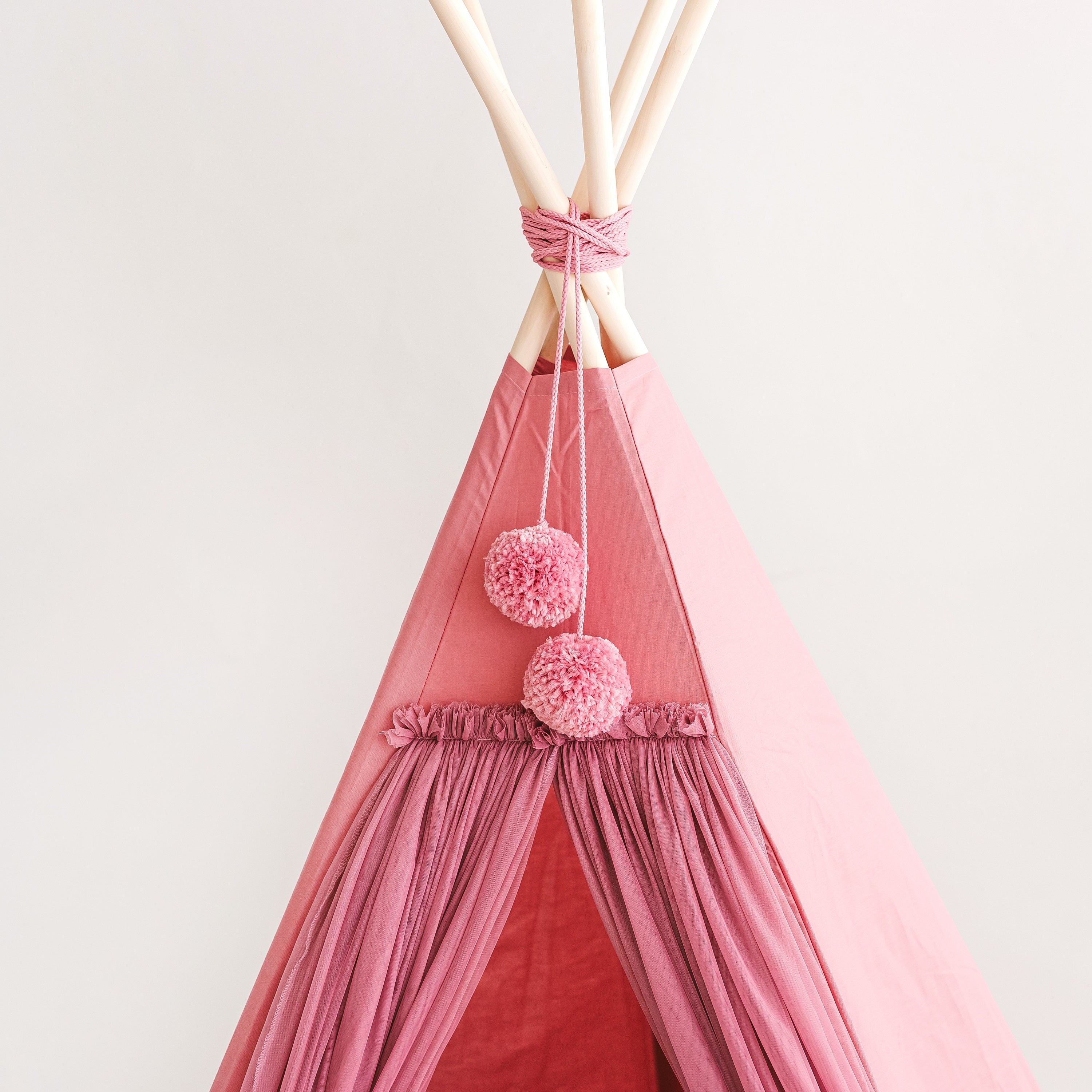 MINICAMP PP-PINK-FEI Kids Fairy Play Tent in Rose