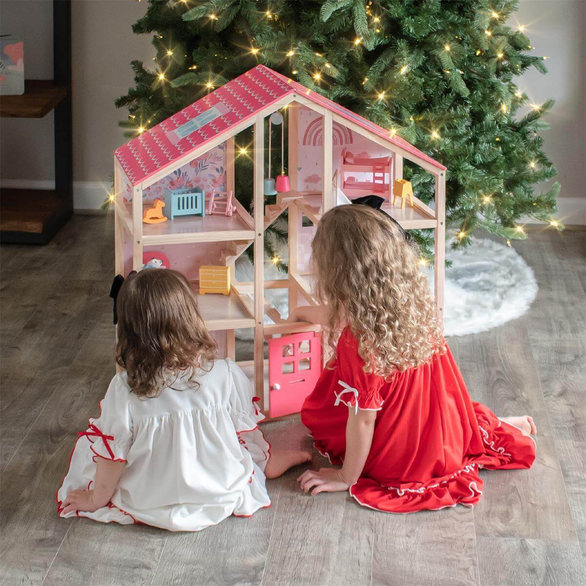 Tiny Land Love Dollhouse with Furniture
