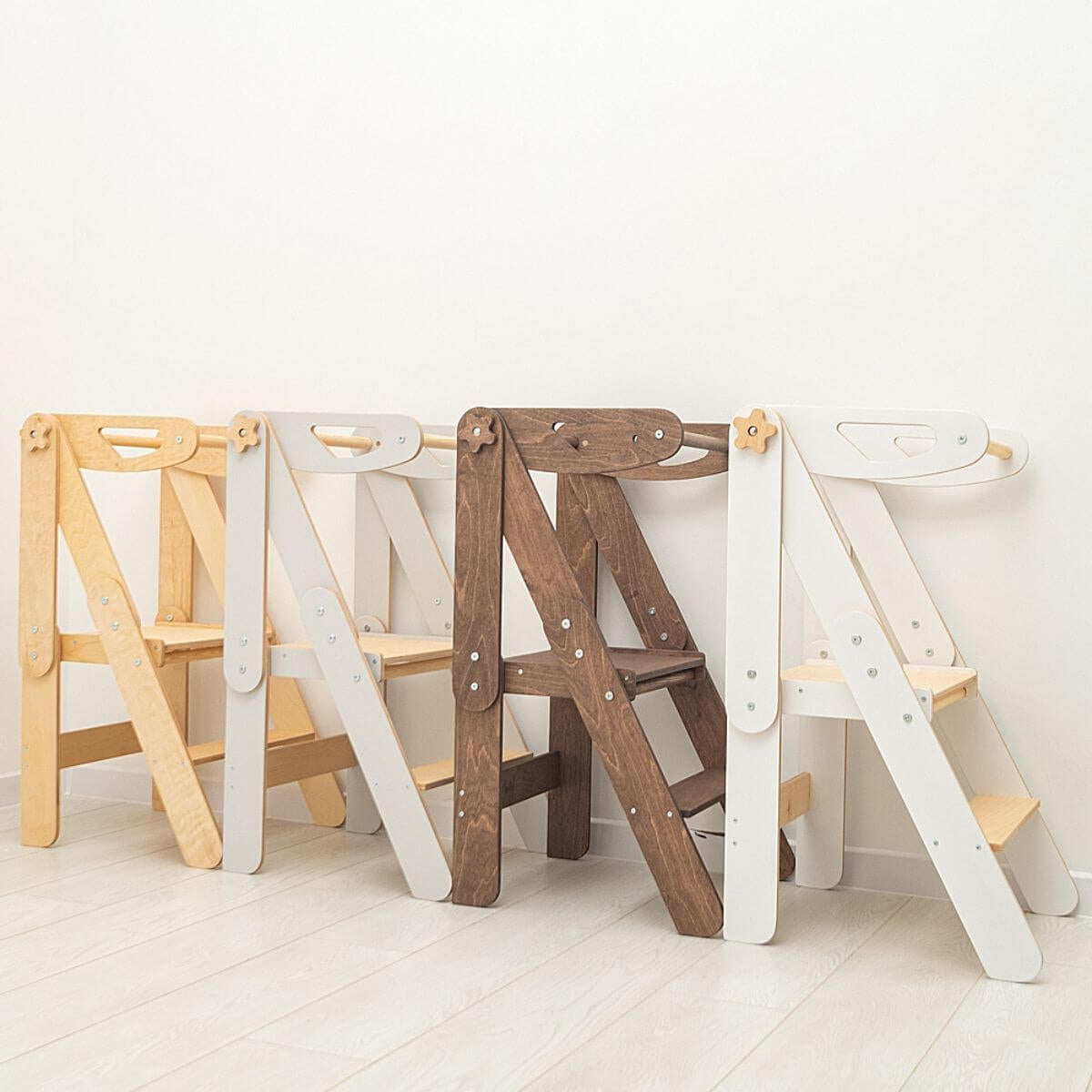 Enjoy the Wood Montessori Learning Tower