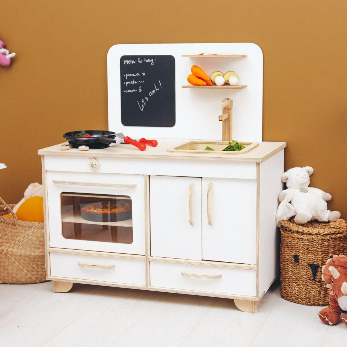 Enjoy the Wood Wooden Play Kitchen